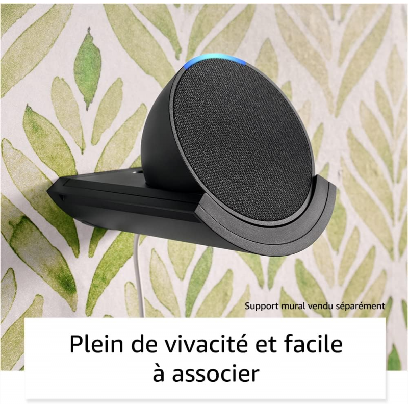 Amazon Echo Pop Enceinte intelligente - Blanc glacier