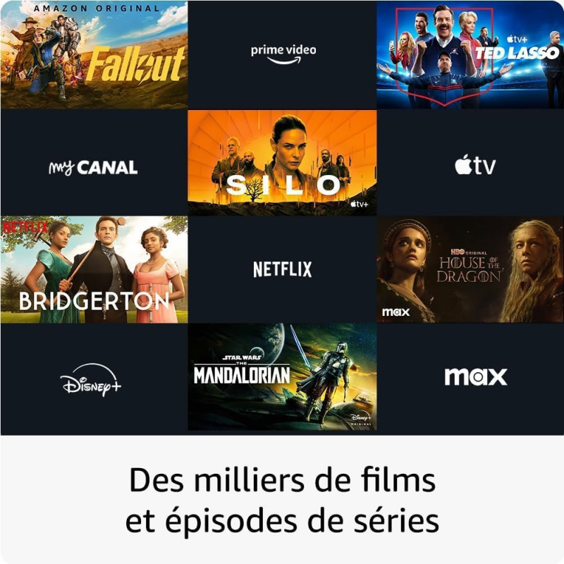 Amazon Fire TV Stick 4K Max Appareil de streaming (Wi-Fi 6E, 2023)