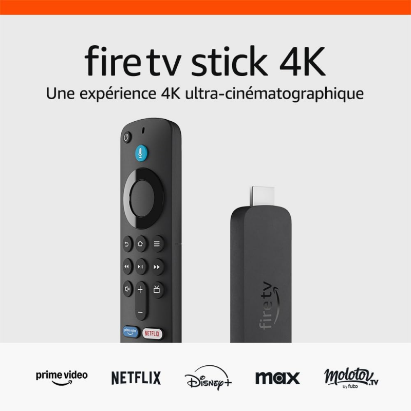 Amazon Fire TV Stick 4K (Wi-Fi 6, 2024)