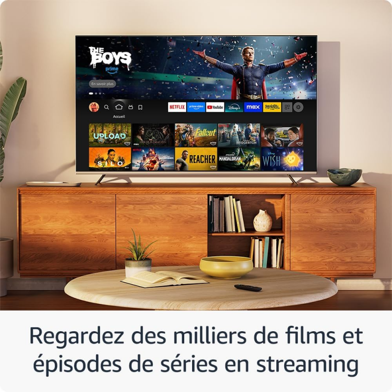 Amazon Fire TV Stick HD (2024 avec télécommande vocale Alexa)