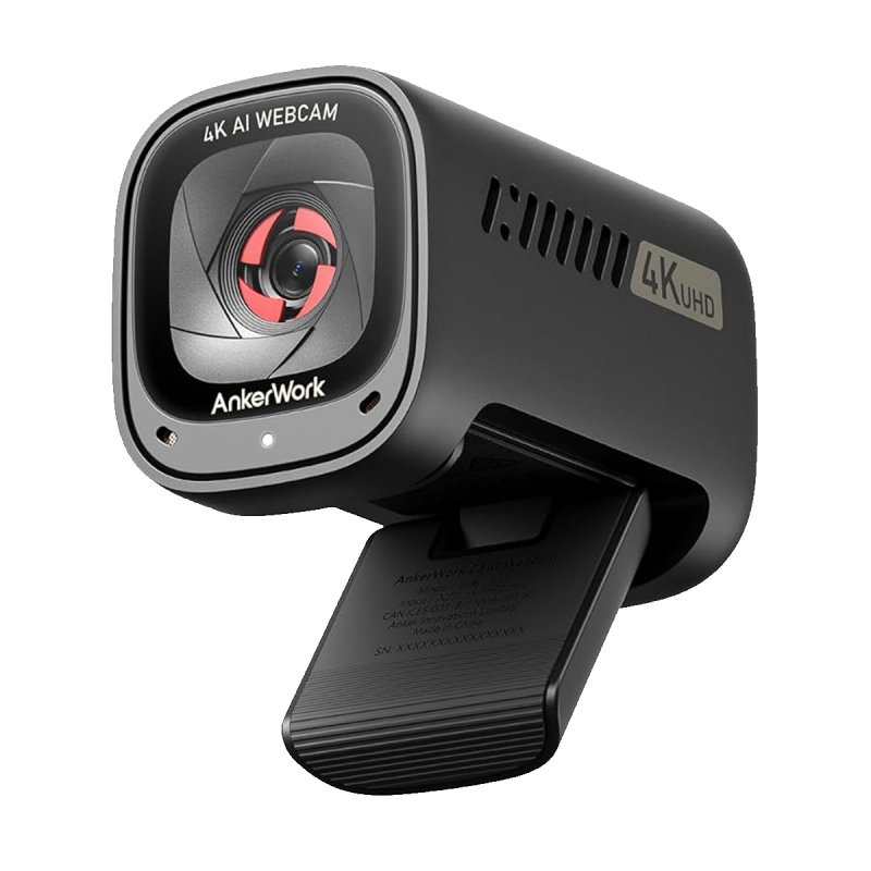 AnkerWork C310 4K Webcam pour PC