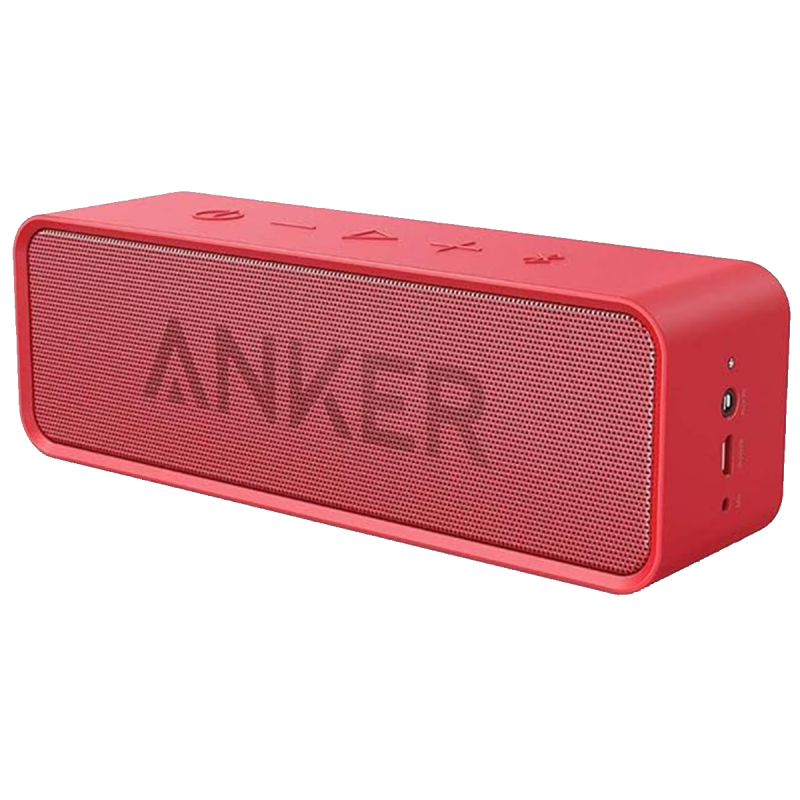 Anker soundcore Enceinte Bluetooth avec Batterie Durée de 24 Heures - Rouge