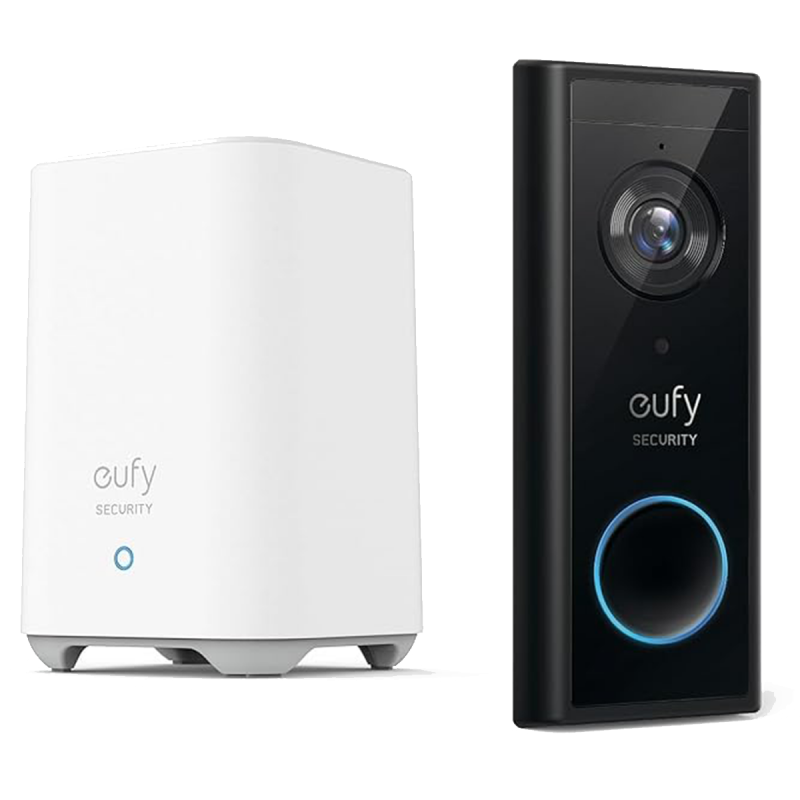 eufy Security Sonnette vidéo Doorbell sans Fil (avec Batterie) avec HD 2K