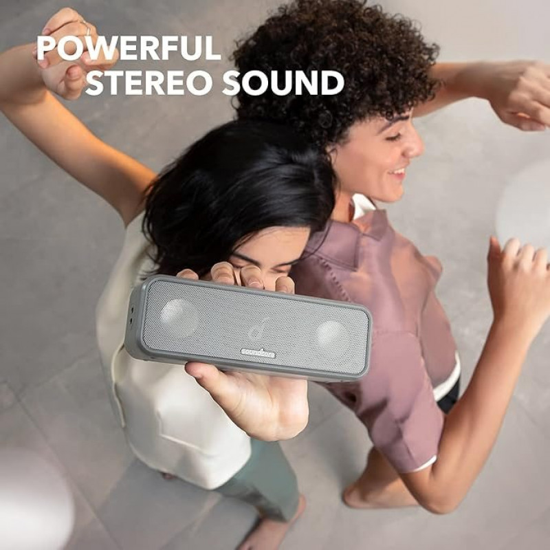 Soundcore 3 Enceinte Bluetooth Son stéréo - Gris