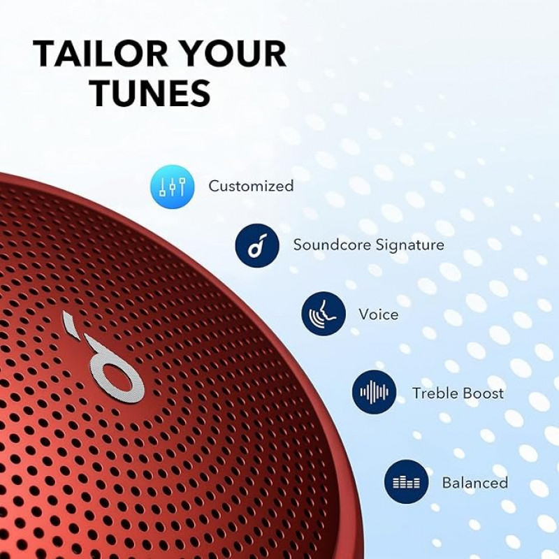 Soundcore Mini 3 Enceinte Bluetooth - Rouge