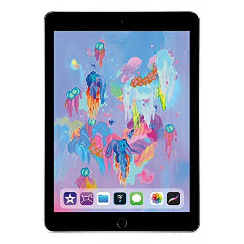 Apple iPad 6th Generation (9.7-inch, Wi-Fi, 128 GB) - Space Grey