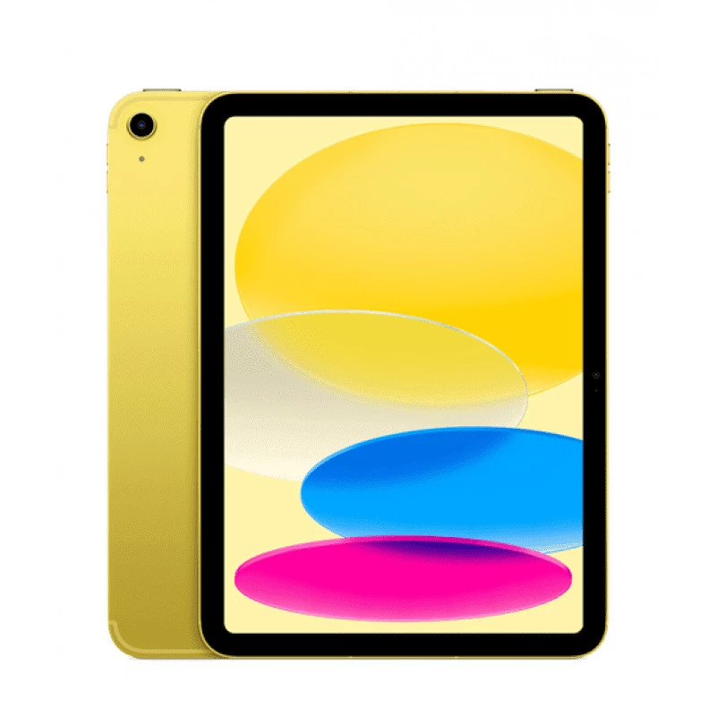 Apple 10.9" iPad 10ᵉ génération (2022, Wi-FI + Cellular, 256Go) - Jaune