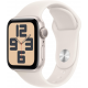 Apple Watch SE 2024 2ème génération (GPS, 44mm) - Boîtier aluminium Starlight avec bracelet sport M/L Starlight