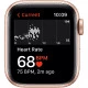 Apple Watch SE (GPS, 40mm) - Alluminium Or avec Bracelet de Sport Lumière  - Stellaire