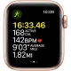 Apple Watch SE (GPS, 40mm) - Alluminium Or avec Bracelet de Sport Lumière  - Stellaire