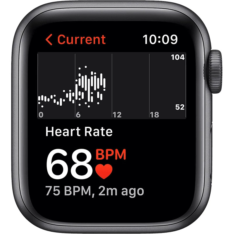 Apple Watch SE (GPS, 40mm) - Space Grey Aluminium with Sports Band - Minuit