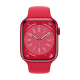 Apple Watch Series 8 (GPS, 45mm) - boîtier Aluminium (PRODUCT)RED avec S/M Bracelet (PRODUCT)RED