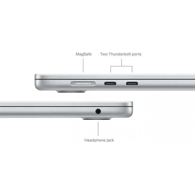 Apple MacBook Air 2024 (15.3 Pouces, Puce M3, 8Go+ 512Go SSD) - Argent