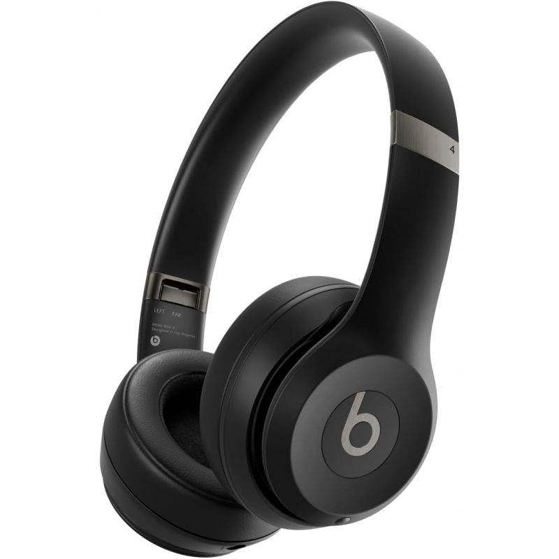 Beats Solo 4 Casque Supra-auriculaire sans Fil Bluetooth – Noir Mat