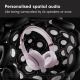 Beats Solo 4 Casque Supra-auriculaire sans Fil Bluetooth – Rose pâle