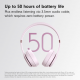 Beats Solo 4 Casque Supra-auriculaire sans Fil Bluetooth – Rose pâle