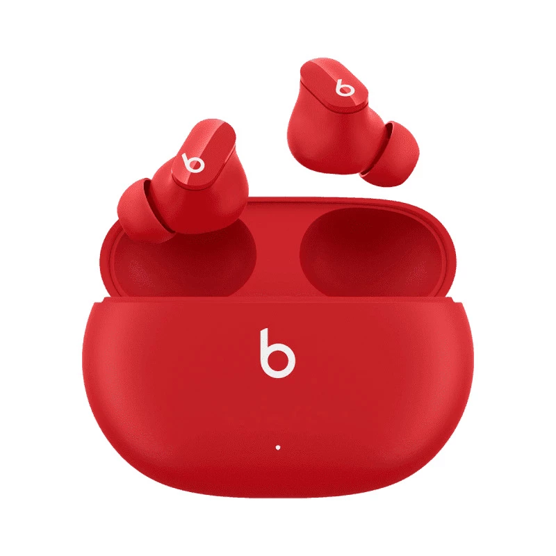 Beats Studio Buds - Écouteurs Totalement sans Fil avec réduction du Bruit - Rouge