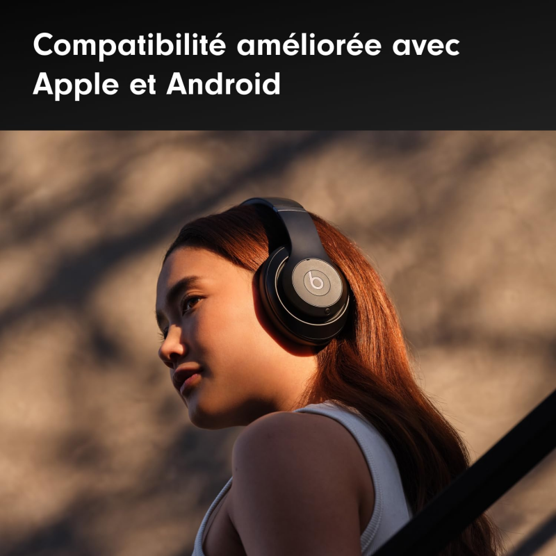 Beats Studio Pro - Casque sans Fil avec Bluetooth et Réduction du Bruit - Noir