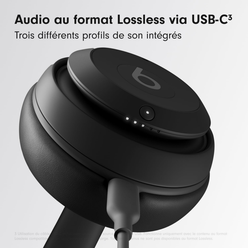 Beats Studio Pro - Casque sans Fil avec Bluetooth et Réduction du Bruit - Noir