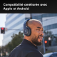 Beats Studio Pro - Casque sans Fil avec Bluetooth et Réduction du Bruit - Bleu