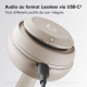 Beats Studio Pro - Casque sans Fil avec Bluetooth et Réduction du Bruit - Sable