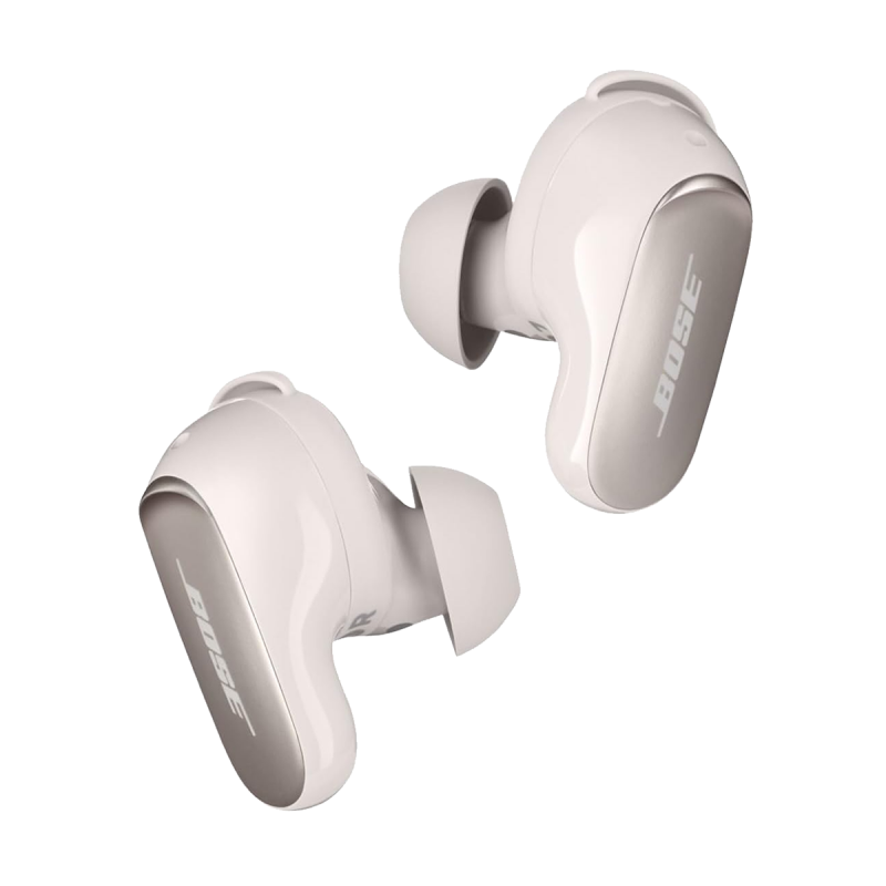 Bose QuietComfort Ultra Écouteurs sans fil à réduction de bruit avec audio spatial - Blanc