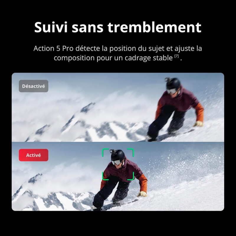 DJI Osmo Action 5 Pro Combo Aventure, Caméra d'action 4K