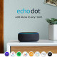 Amazon Echo Dot (3rd Gen) - Smart speaker with Alexa - Sandstone Fabric