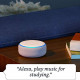 Amazon Echo Dot (3rd Gen) - Smart speaker with Alexa - Sandstone Fabric