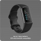 Fitbit Charge 5 Bracelet d’activité - Noir/acier inoxydable graphite