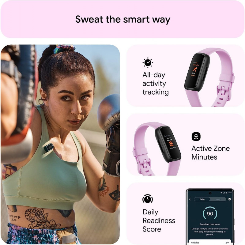 Fitbit Bracelet d’activité Sport et santé Inspire 3 - Violet