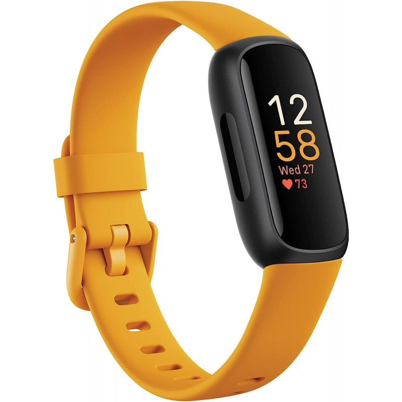 Fitbit Bracelet d’activité Sport et santé Inspire 3 - Jaune vénitien