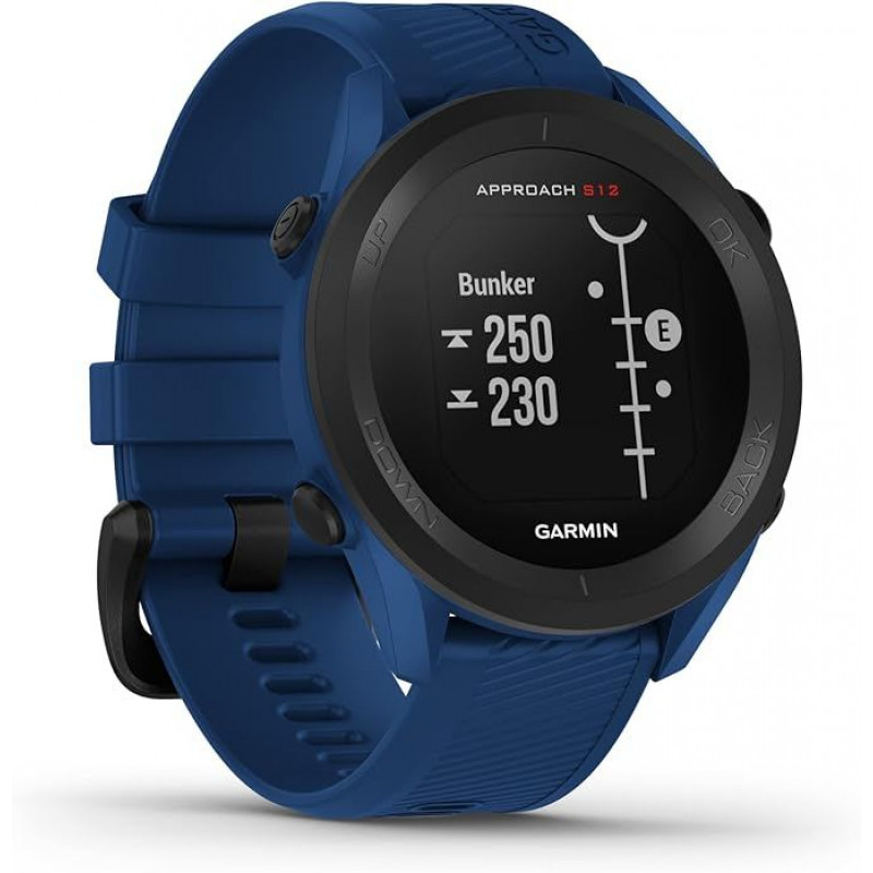 Garmin Approach S12 Montre gps de Golf Grise - Tidal Blue