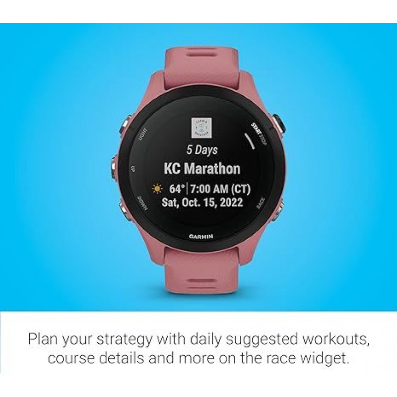 Garmin Forerunner 255S sans fonction musique - Rose