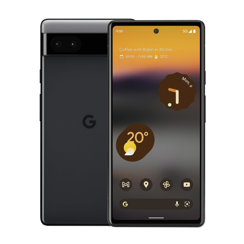 Google Pixel 6a 5G Smartphone (6+128GB) - Charcoal