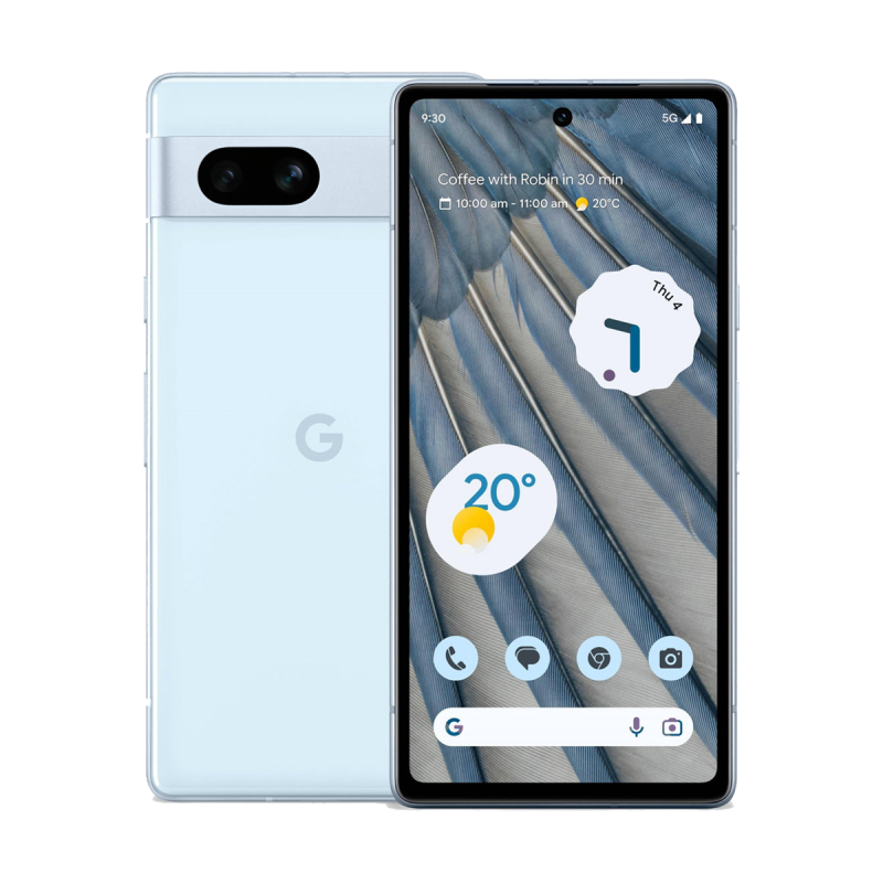 Google Pixel 7a 5G Smartphone (Double SIM, 8+128Go) - Bleu Océan