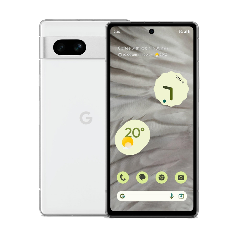 Google Pixel 7a 5G Smartphone (Double SIM, 8+128Go) - Blanc Neige