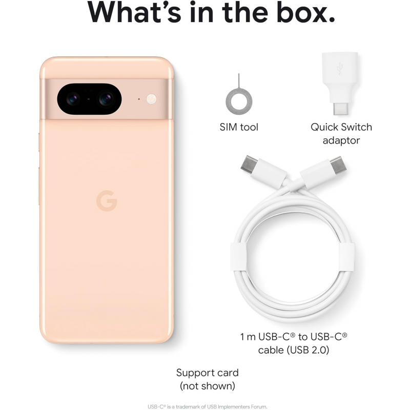 Google Pixel 8 5G 128Go - Rose