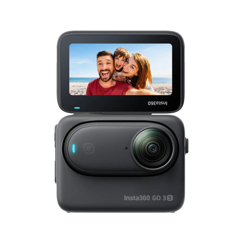 Insta360 GO 3S (64Go) Petite caméra d'action légère - Noir minuit