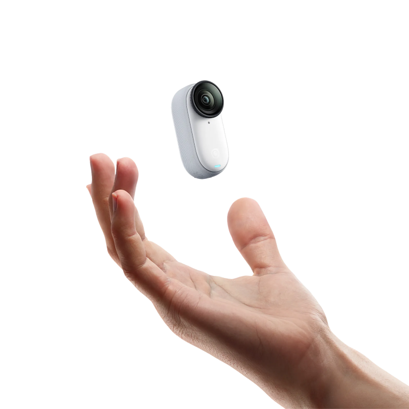 Insta360 GO 3S (64Go) Petite caméra d'action légère -  Blanc arctique