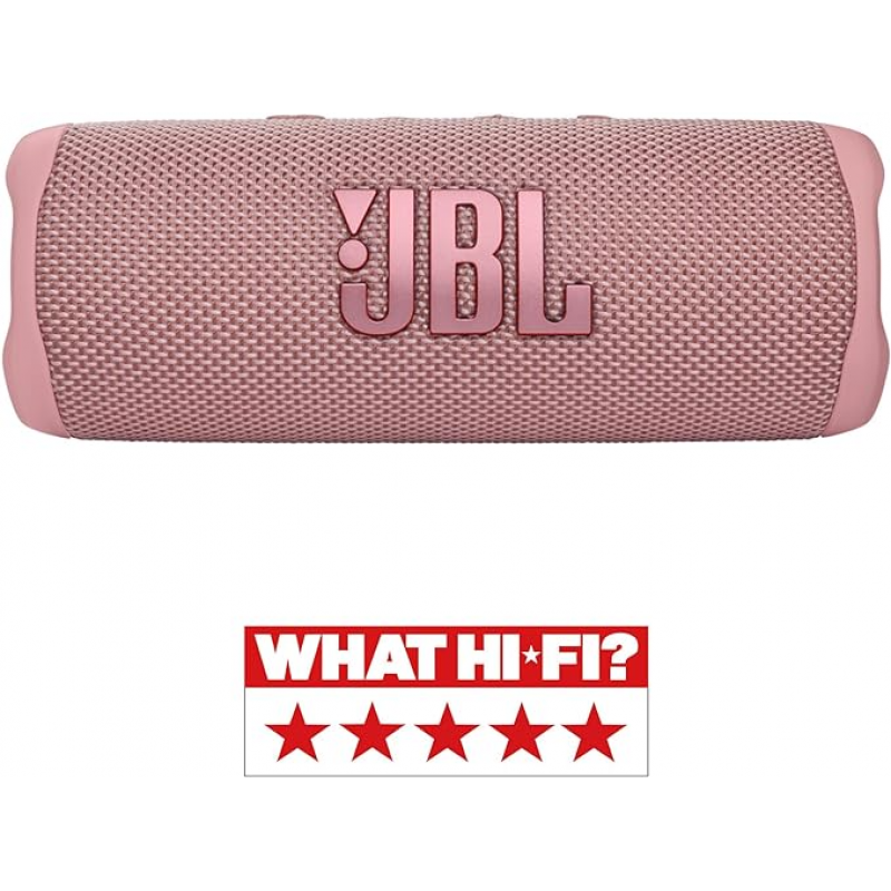 JBL Flip 6 Portable Waterproof Bluetooth Speaker - Pink