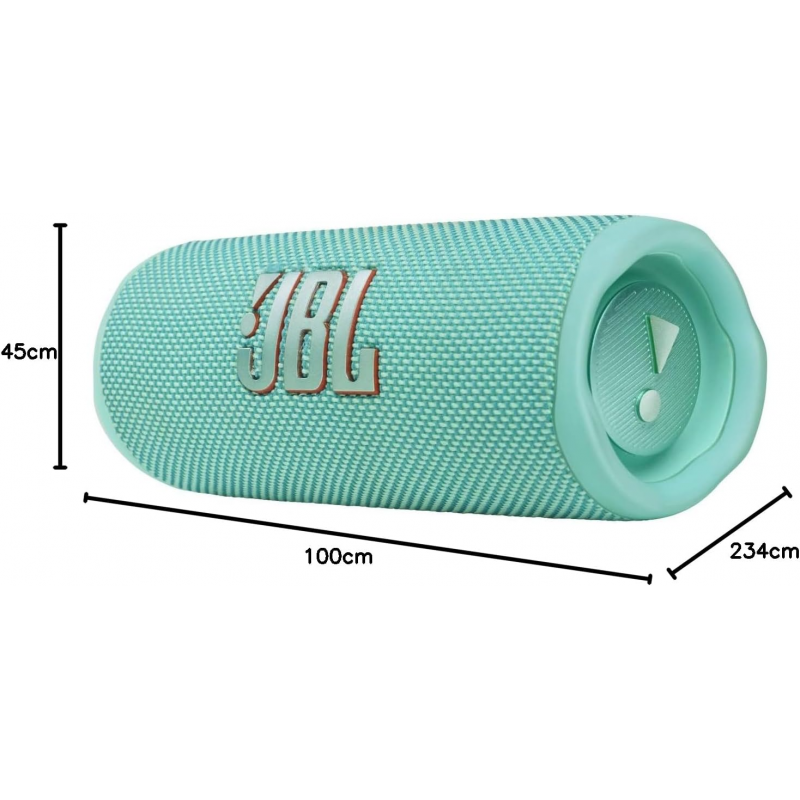 JBL Flip 6 Portable Waterproof Bluetooth Speaker - Teal