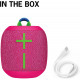 Logitech Enceinte portable sans fil Bluetooth Ultimate Ears Wonderboom 3 étanche - Rose