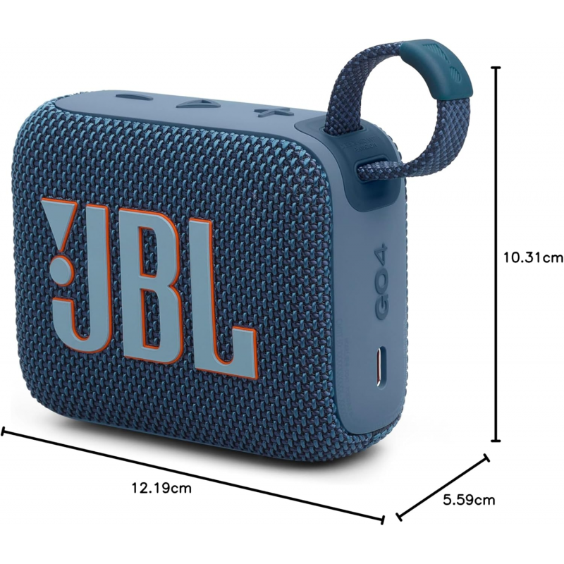 JBL GO 4 Enceinte Bluetooth Ultra-Portable - Bleu