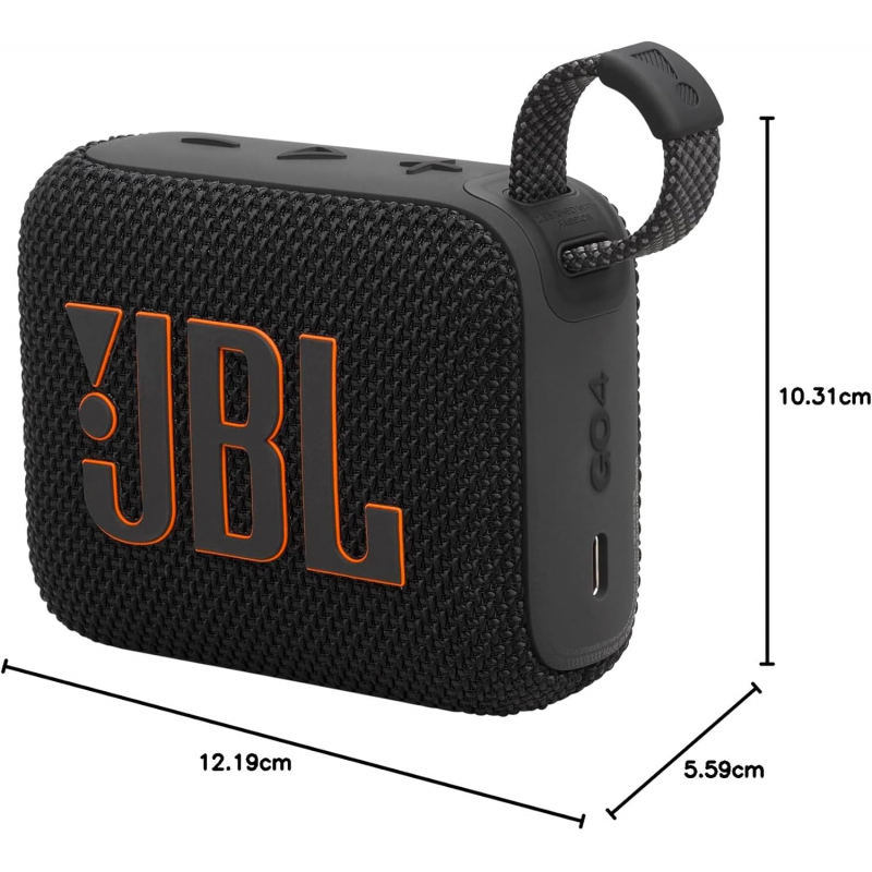 JBL GO 4 Enceinte Bluetooth Ultra-Portable - Noir