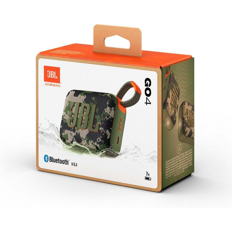 JBL GO 4 Enceinte Bluetooth Ultra-Portable - Camouflage