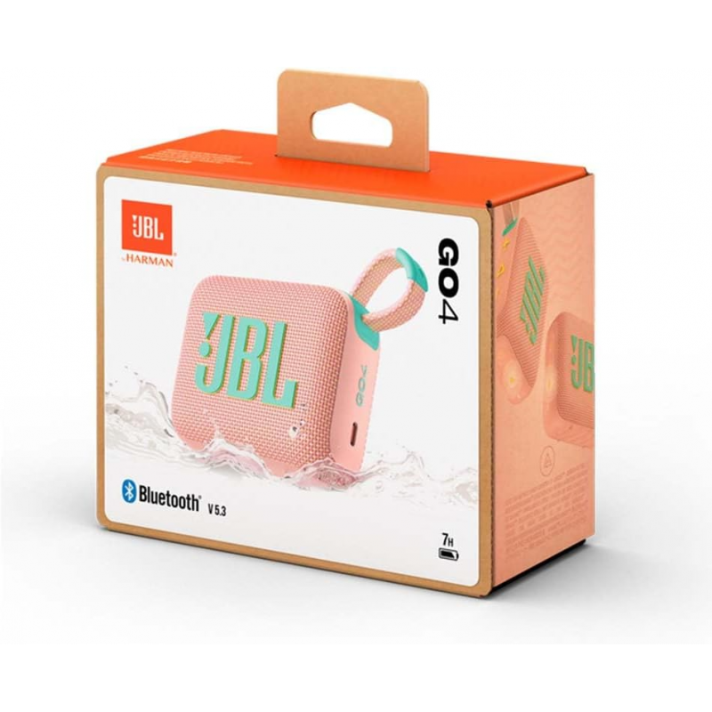 JBL GO 4 Enceinte Bluetooth Ultra-Portable - Rose