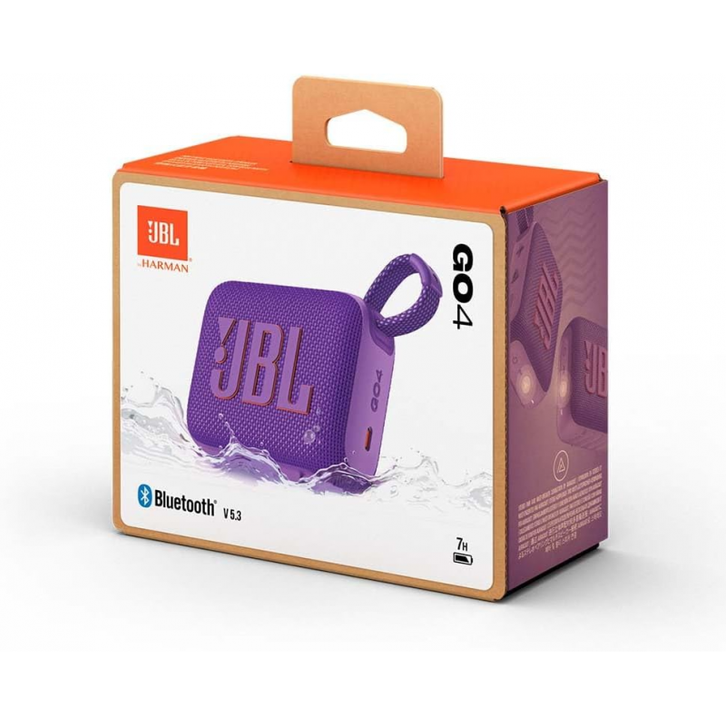 JBL GO 4 Enceinte Bluetooth Ultra-Portable - Violet