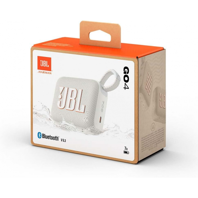 JBL GO 4 Enceinte Bluetooth Ultra-Portable - Blanc