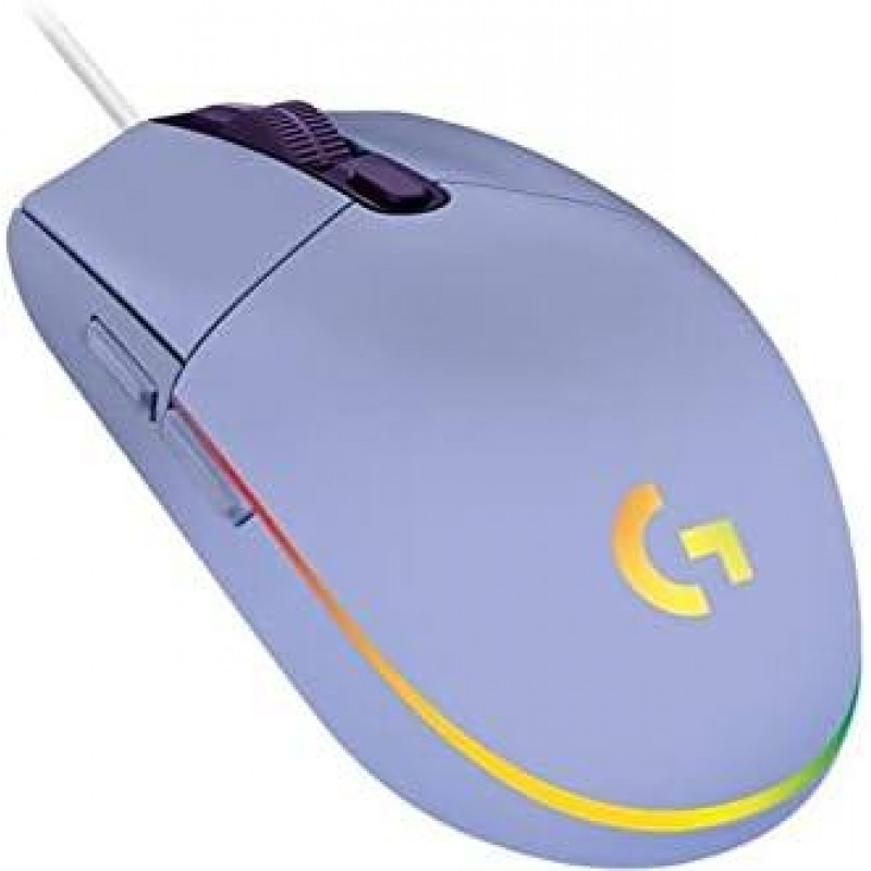 Logitech Souris Gaming G102 LIGHTSYNC – Lilas